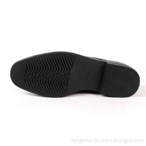 OEM Men Leather African Army Dress Shoes Making Manufacturers